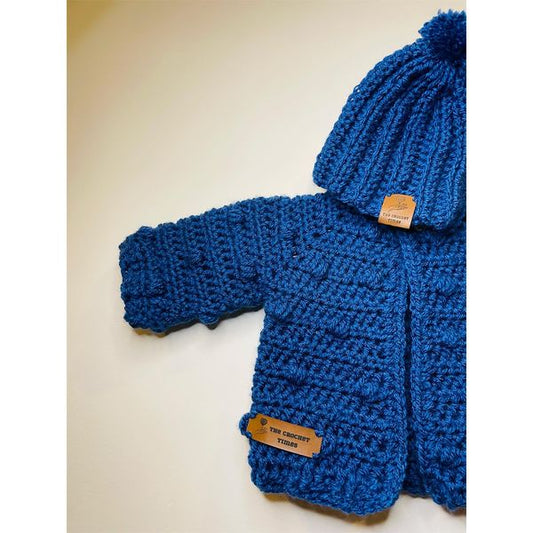 Bobble Cardigan Baby Set 02