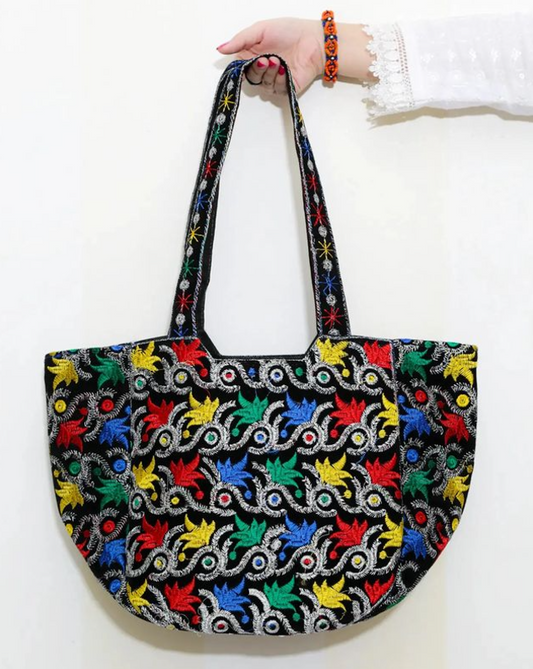 Boat Embroidered Bags