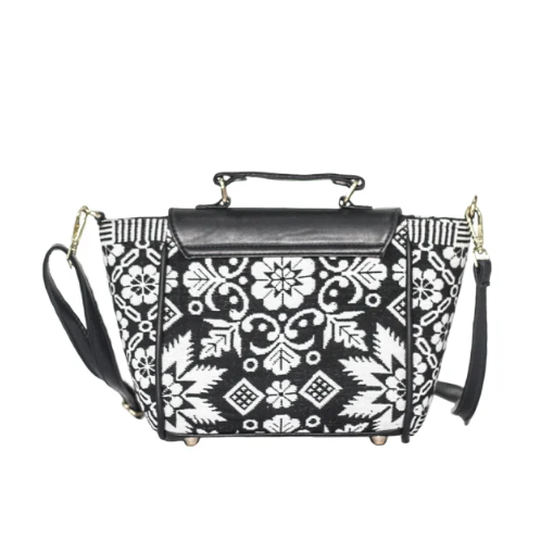 Monochrome Women Hand Bag